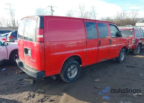 2004 Chevrolet Express из США, поврежденный, VIN 1GCGG25V341197109
